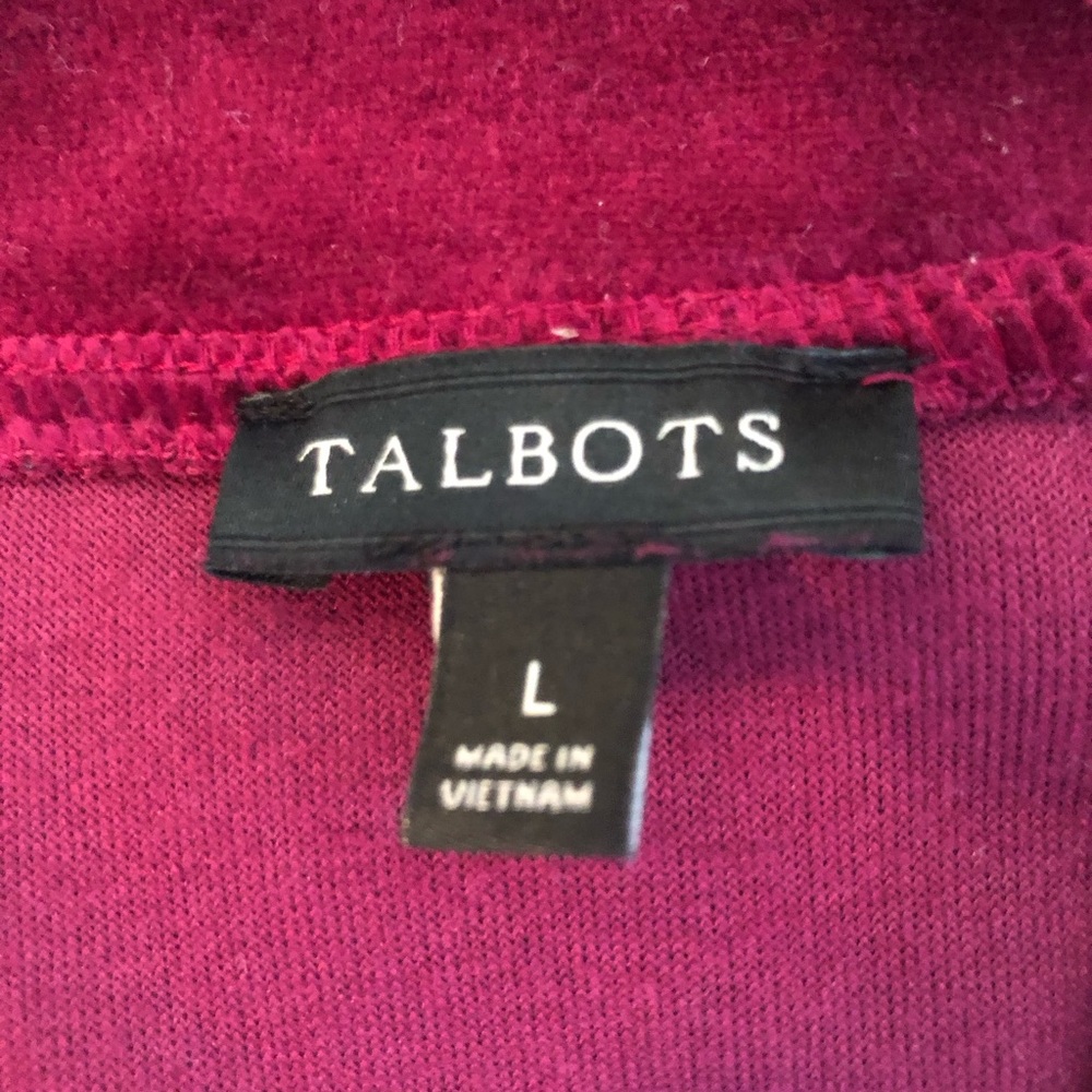 Talbots Velour Tunic - Picture 4 of 4